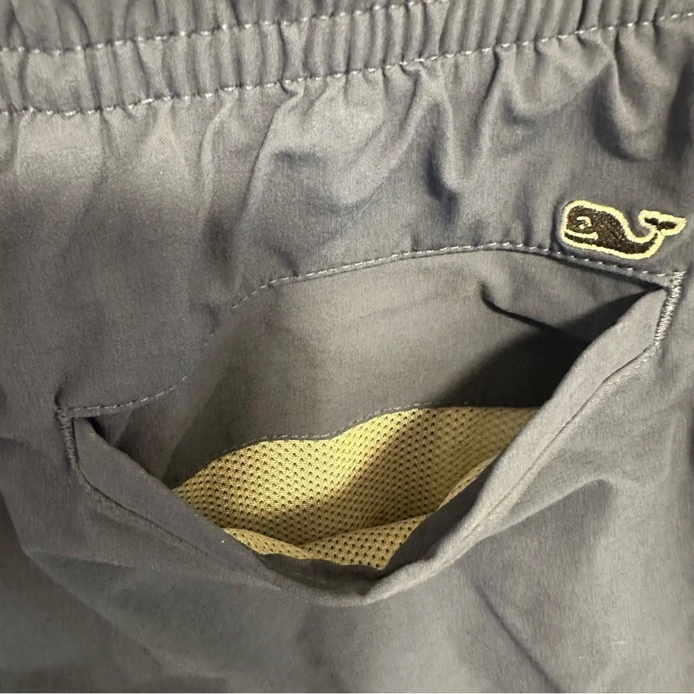 Vineyard Vines Swim Trunks Blue Performance Shorts Size Large